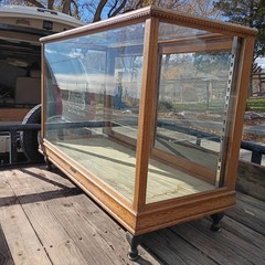 Early 19th Century OVB Display Case In Amazing Condition!