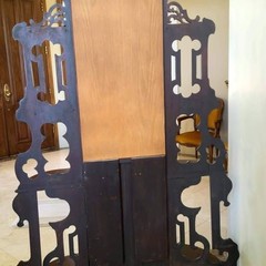 Victorian Etagere with Marble Shelf Base