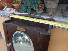 RARE Antique 1900s Medicine Cabinet with Mirror