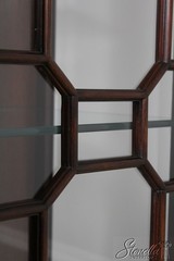 L55667: HENKEL HARRIS #2368 Mahogany 4 Door Breakfront