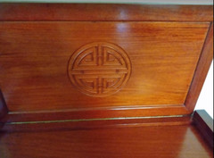 BEAUTIFUL ANTIQUE MID-CENTURY MODERN 1967 GEORGE ZEE Co ORIENTAL DRY BAR CABINET