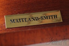 72932: MAITLAND SMITH Mahogany Georgian Style Breakfront