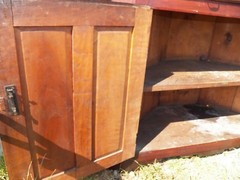 Antique Cherry 2 Piece Corner Cupboard Kitchen Cabinet Southern Pennsylvania