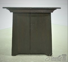 F54240: Antique Arts & Crafts Mission Oak Smoking Cabinet