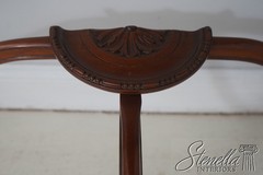 72524: MAITLAND SMITH Attributed Georgian Mahogany Curio Cabinet