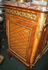 Louis XVI Style Commode Side Cabinet Sideboard