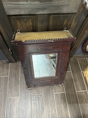 Vintage Victorian Medicine Cabinet Wall Mount