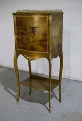 Mid Century French Louis Style Gilded Ormolu Chest