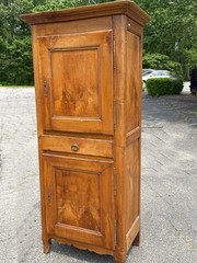 Fine French provincial cupboard in fruitwood Loire valley c1800 RARE small size
