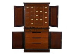 Mellier & Co English Rosewood Humidor Cabinet, circa 1880