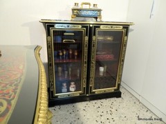 Little Showcase in Boulle marquetry Louis XIV style XVIIIe period perfect condi