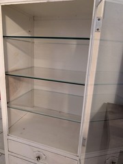 Vintage/Antique? Art Deco Metal Medical Cabinet