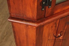 Custom Quality Pine Corner Cabinet