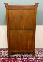 Vintage French Louis Philippe Bookcase Display Cabinet Cherry Mid 20th c