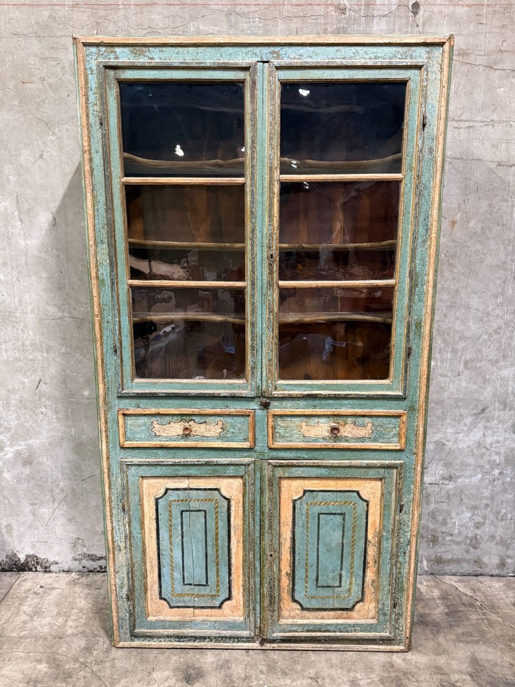 18th-Century Neo-Classic Provincial Display Cabinet — Tuscany, Italy, Circa 1780