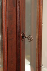 Mitchell & Rammelsberg Antique Victorian Carved Mahogany Corner Cabinet