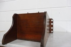 Antique wooden wall cabinet hanging cabinet vintage