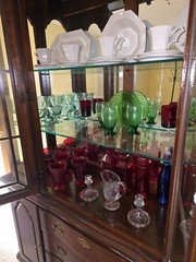 China Cabinet, Antique Dishes, and more