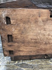Vintage Antique Wall Display/Spice Wood Cabinet