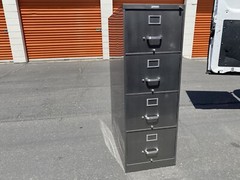Vintage McDowell And Craig Industrial Metal File Cabinet