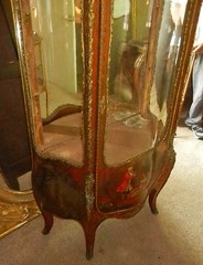 Vernis Martin vitrine curio cabinet French 19th c.