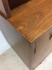Mid Century Modern Two Piece China Cabinet by Albert Parin for Martinsville