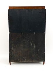Antique English Mahogany Server Chiffonier Display Cabinet