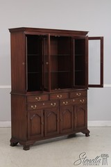 L74043: HENKEL HARRIS Mahogany 4 Door China Cabinet