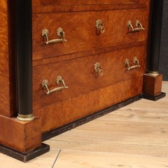 Commode antique Empire style dresser chest of drawers writing desk 20th century
