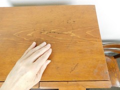 MCM Craftsman Made Danish Modern Wood Mini Chest 3 Drawer Table Top Cabinet HOT!