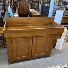 Antique Large Early 18th Century Oversized Dry sink Early New England Piece