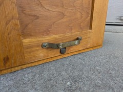 Antique Globe Wernicke Oak Wood File Cabinet Drawer Box Law Transfer Case G-891