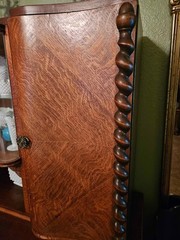 Antique Oak Hutch