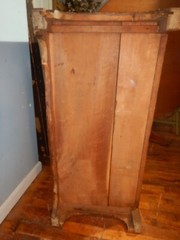 antique dry sink cabinet Dovetailed Sink w Folding Cover 1800’s