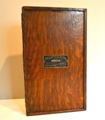 Antique Oak Receipts Cased Cabinet – Recapitulator – Dated 1905 – Country Store