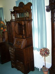 ANTIUQE OAK DENTAL CABINET