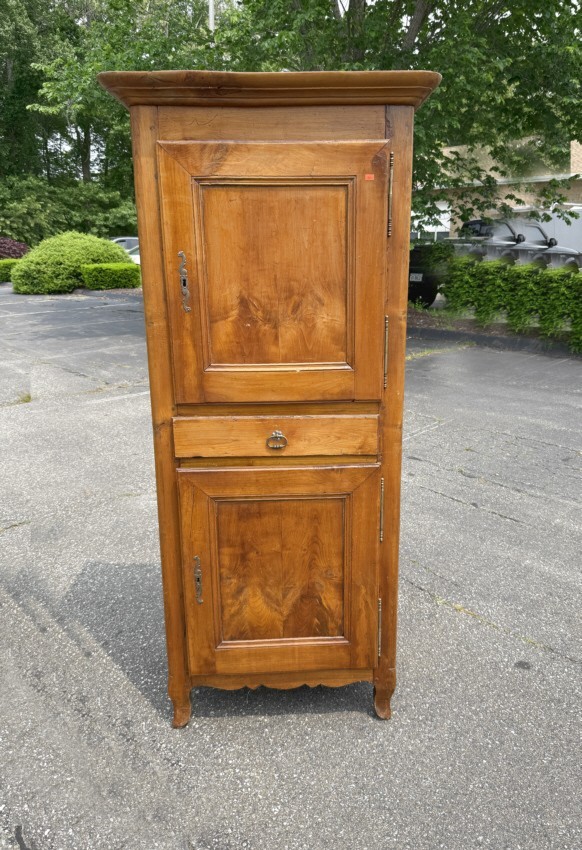 Fine French provincial cupboard in fruitwood Loire valley c1800 RARE small size