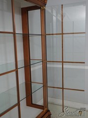 69783: COLOMBO MOBILI Italian Biedermeier Style Curio Display Cabinet