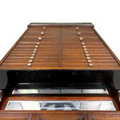 Antique Mahogany Dental Cabinet with 22 Drawers, c.1910 #22630