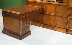 Barrister stacking Studio Globe Wernicke bookcase Desk Office Set