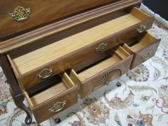Vintage Hickory Furniture “Masterpieces Collection” Mahogany Highboy Queen Anne