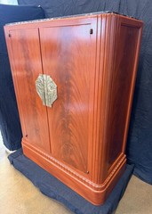 French Art Deco cabinet console table, circa 1925, designed by Clement Goyeneche