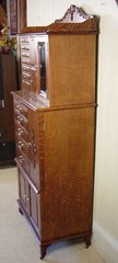 Antique Oak American Cabinet Co. Dental Cabinet #51