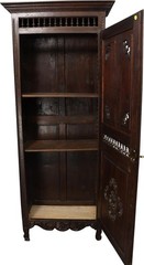Antique French Brittany Cabinet from 1890, Chestnut Wood