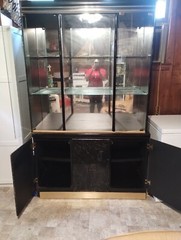vintage china cabinet hutch