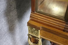 Bronze Mounted French Louis XVI Style Vitrine Display Cabinet
