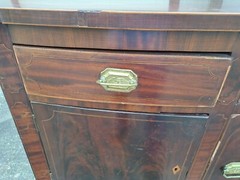 Grand American Mahogany Sideboard early 19thc