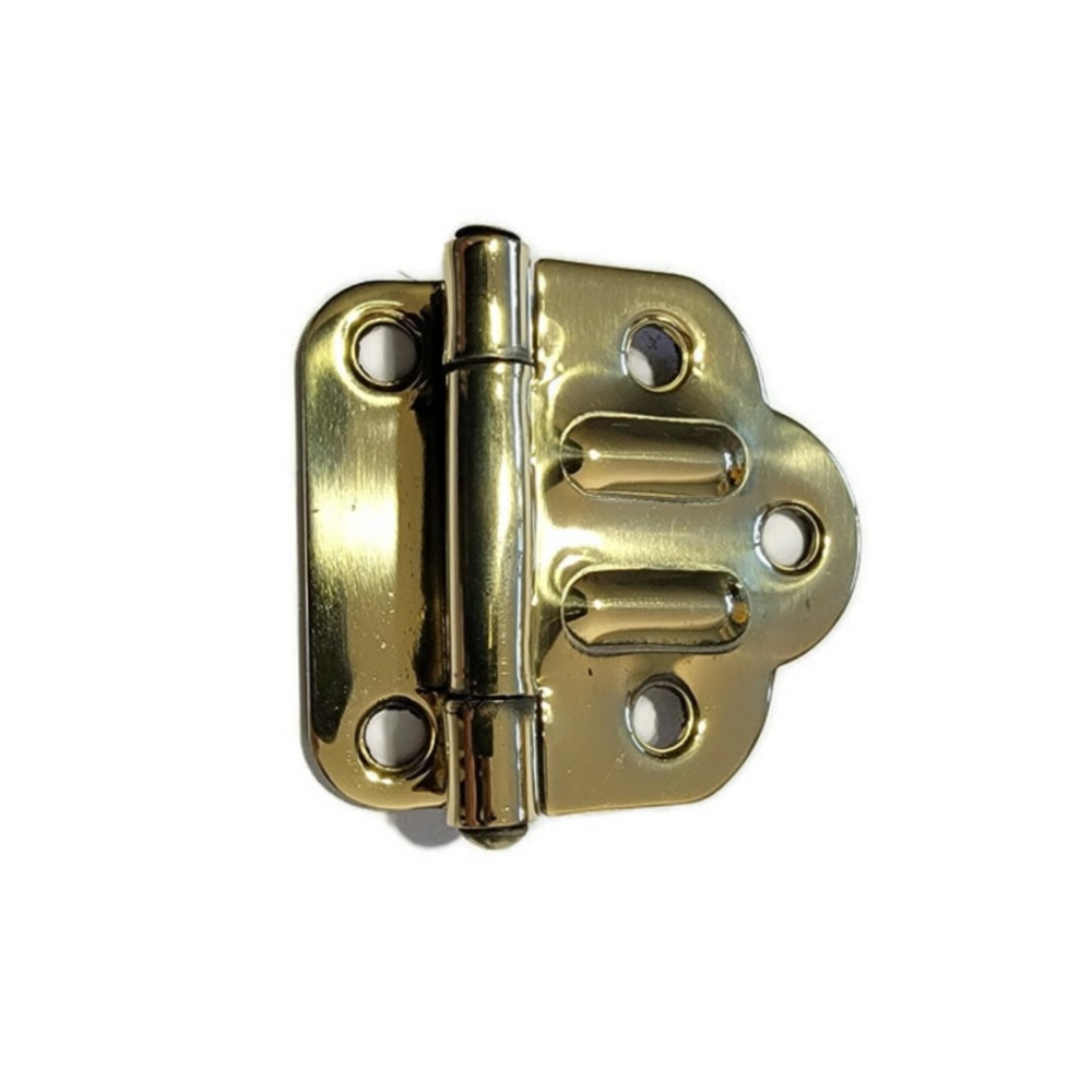 Brass McDougall Style CABINET HINGE with 3/8″ Offset Hoosier Sellers