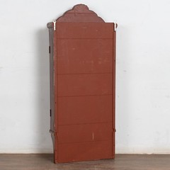20th Century Hand-Painted Hanging Display Cabinet Dated 1926