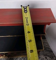 Vintage Salesman’s Sample Wood Hutch Buffet / Doll Sized 15″ Country Folk Art